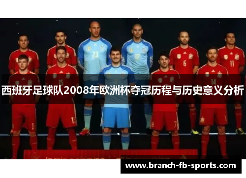 西班牙足球队2008年欧洲杯夺冠历程与历史意义分析